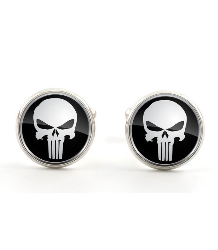 Gemelos Magglass para camisa El Castigador Punisher II