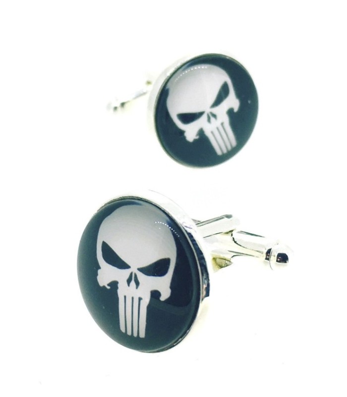 Gemelos Magglass para camisa El Castigador Punisher II