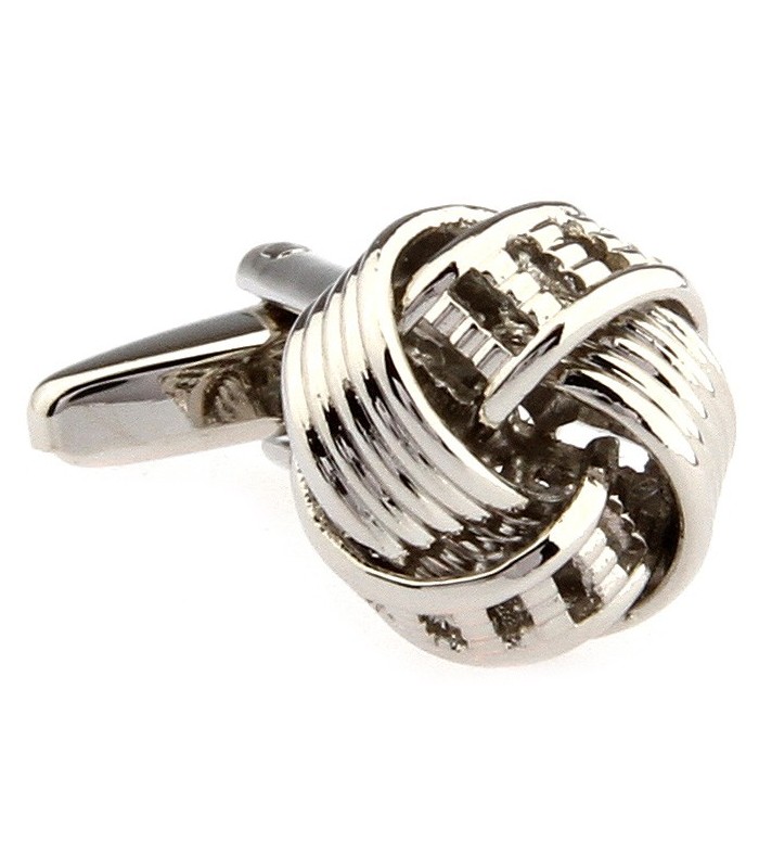 Gemelos Nudo Borla Stripes   Holes