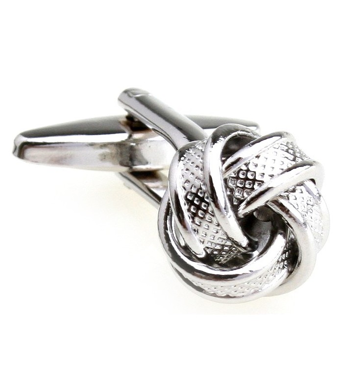 Gemelos Nudo Plated Puntos