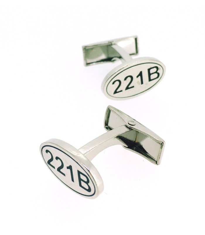 Gemelos para camisa 221B Baker Street Sherlock Holmes