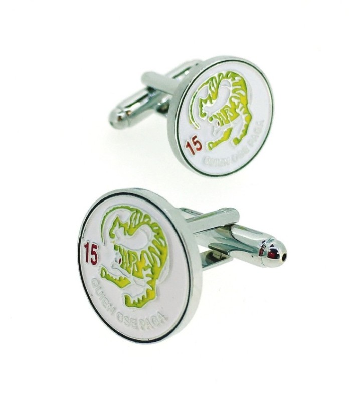Gemelos para camisa Ala 15 de Zaragoza Quien Ose Paga