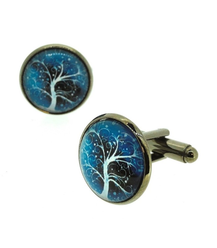 Gemelos para Camisa Árbol Modelo 9