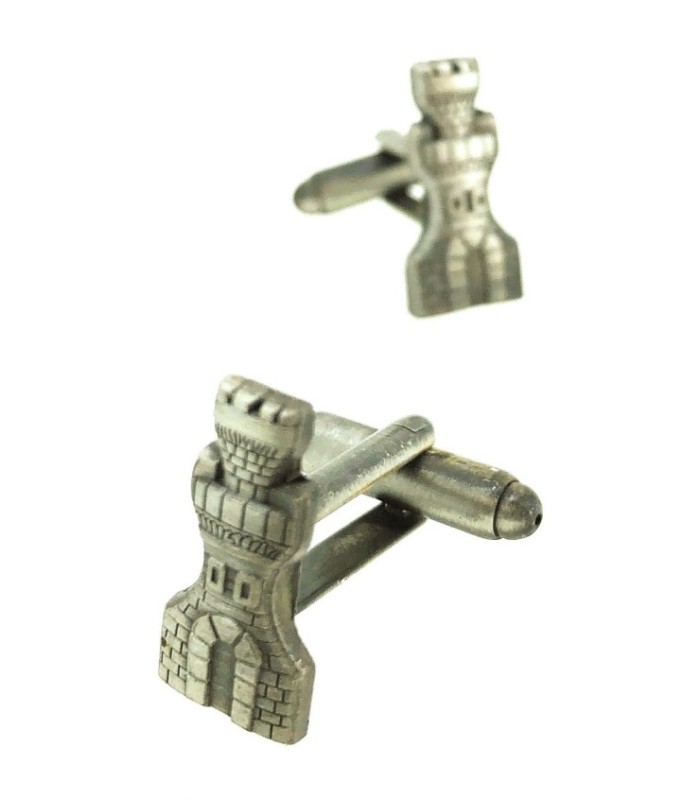 Gemelos para camisa Arma de Ingenieros Militares Castillo