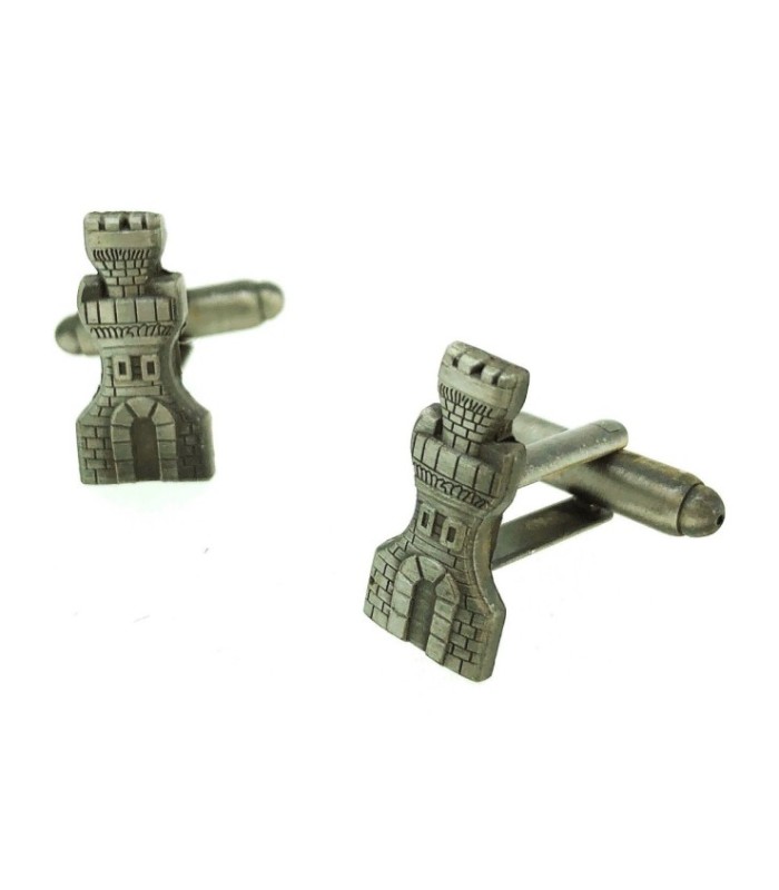 Gemelos para camisa Arma de Ingenieros Militares Castillo