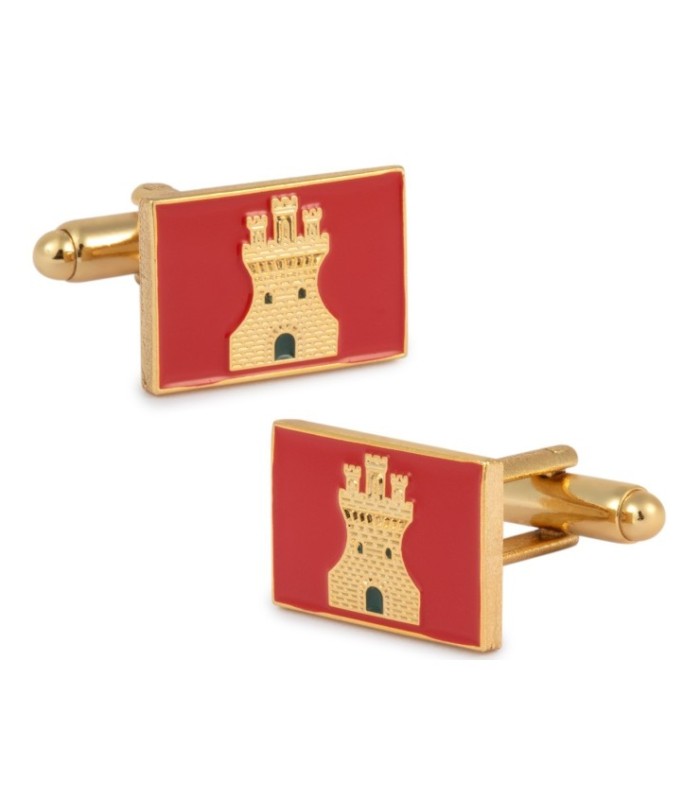 Gemelos para Camisa Bandera Antigua del Reino de Castilla