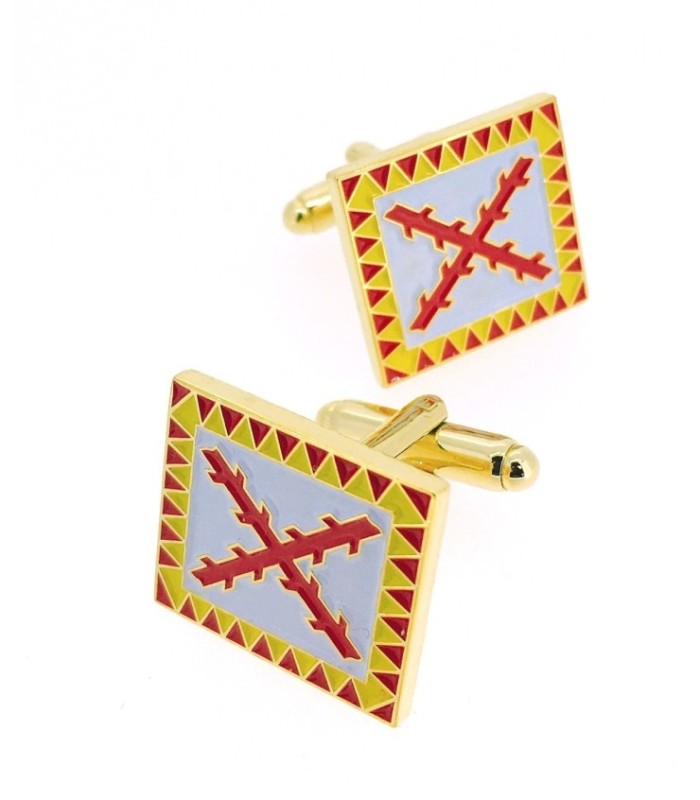 Gemelos para Camisa ‪Bandera del Tercio de Infantería 1585 - 1700