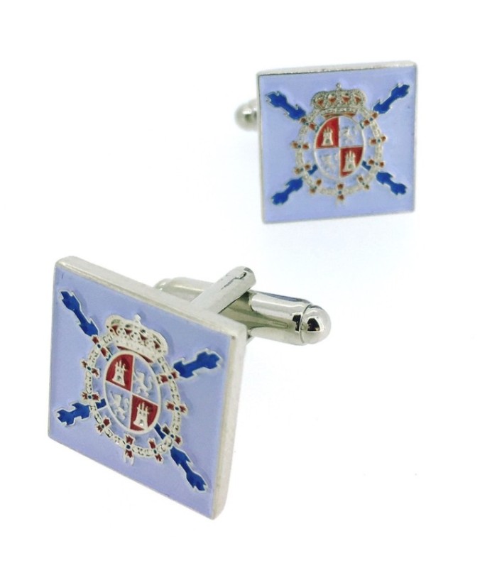 Gemelos para Camisa Bandera Real de Galeón