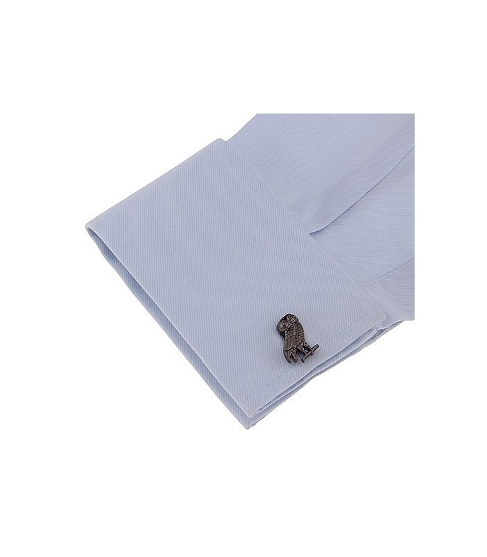 Gemelos para camisa Búho de la Sabiduría de Atenea