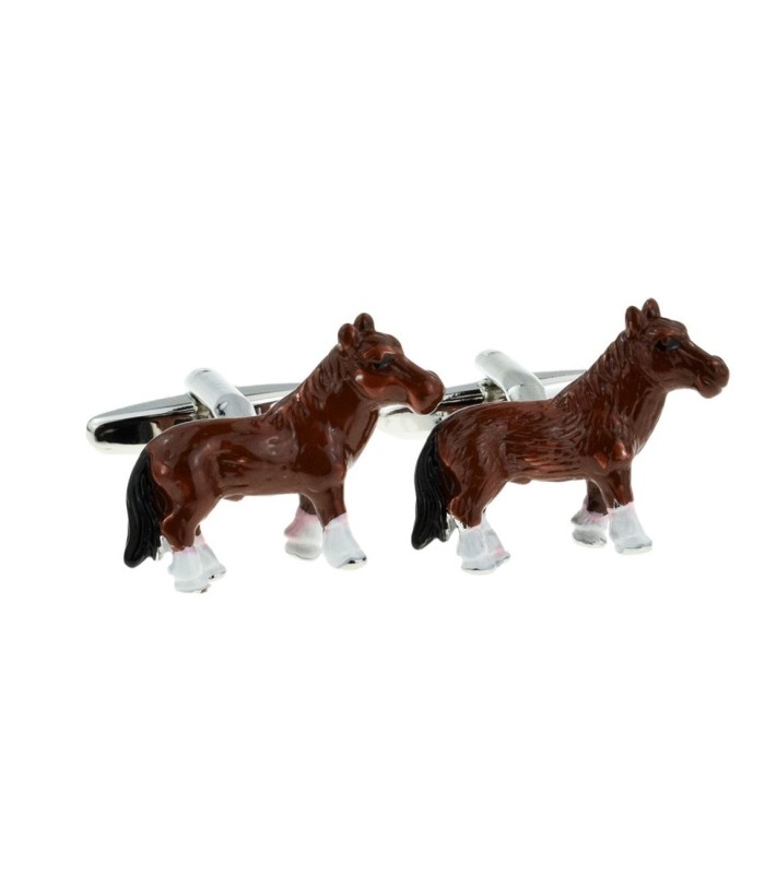 Gemelos para camisa Caballo de condado