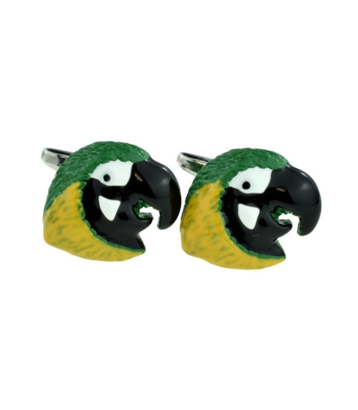 Gemelos para Camisa cabeza de Loro 15mm