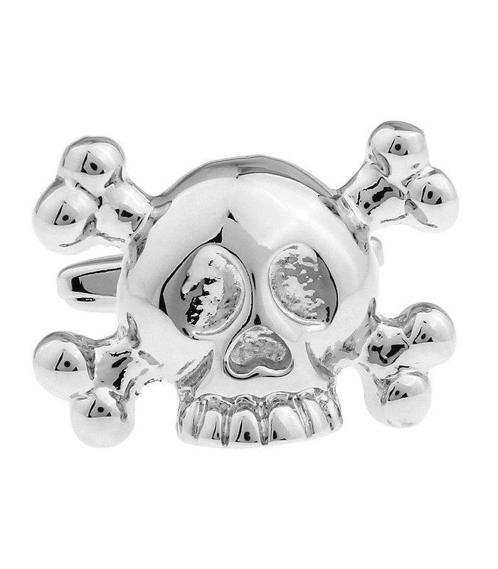 Gemelos para camisa Calavera