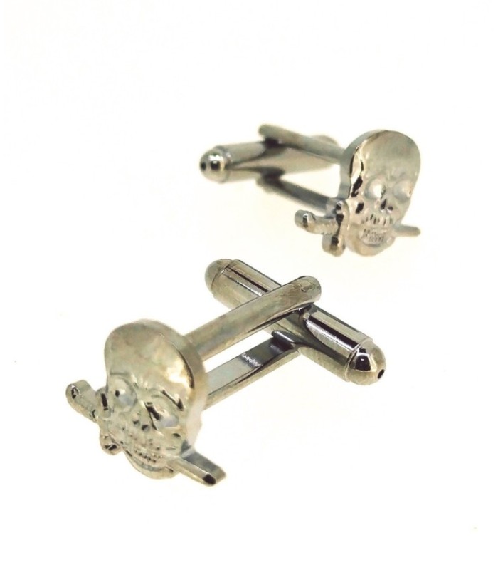 Gemelos para Camisa Calavera Arditi 15mm