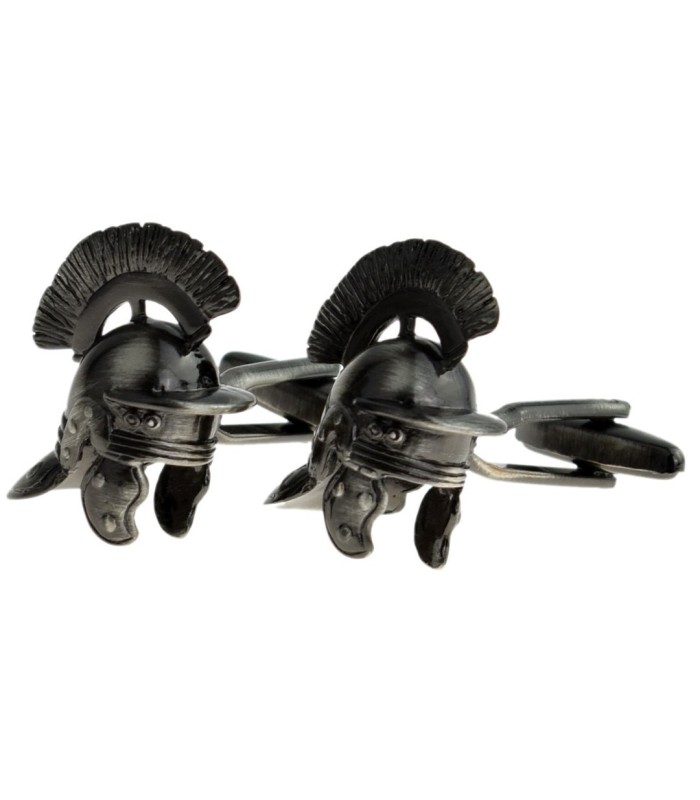 Gemelos para camisa Casco Romano Acero