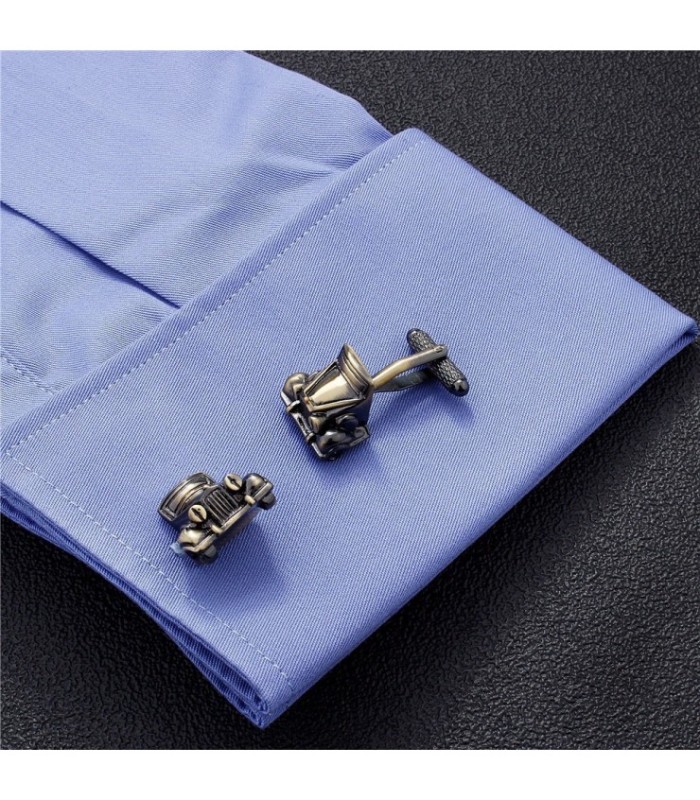 Gemelos para Camisa Coche Antiguo Bronze
