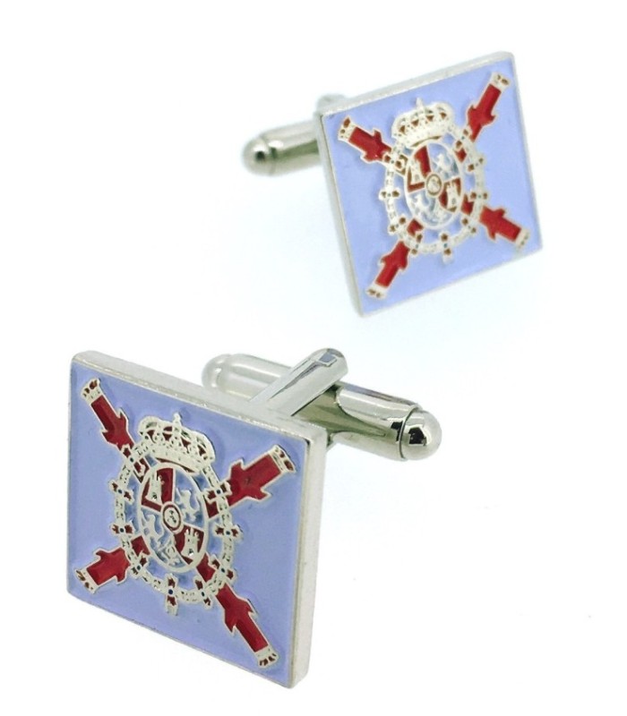 Gemelos para Camisa Coronela del Regimiento de Infantería de Luisiana 1779-1781