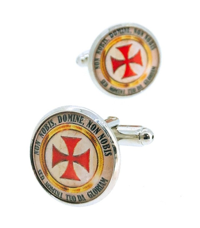 Gemelos para Camisa Cruz Non Nobis