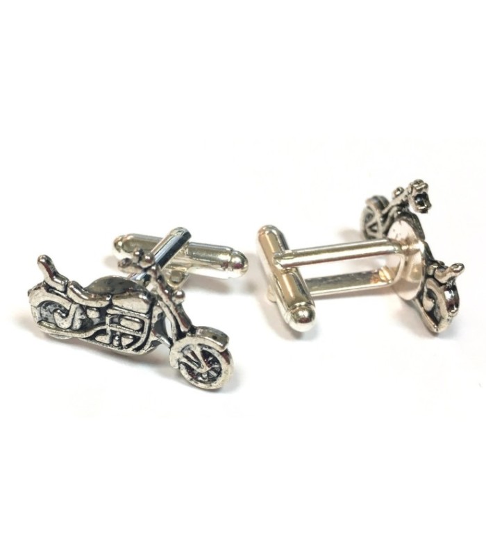 Gemelos para camisa Custom Bike Plated