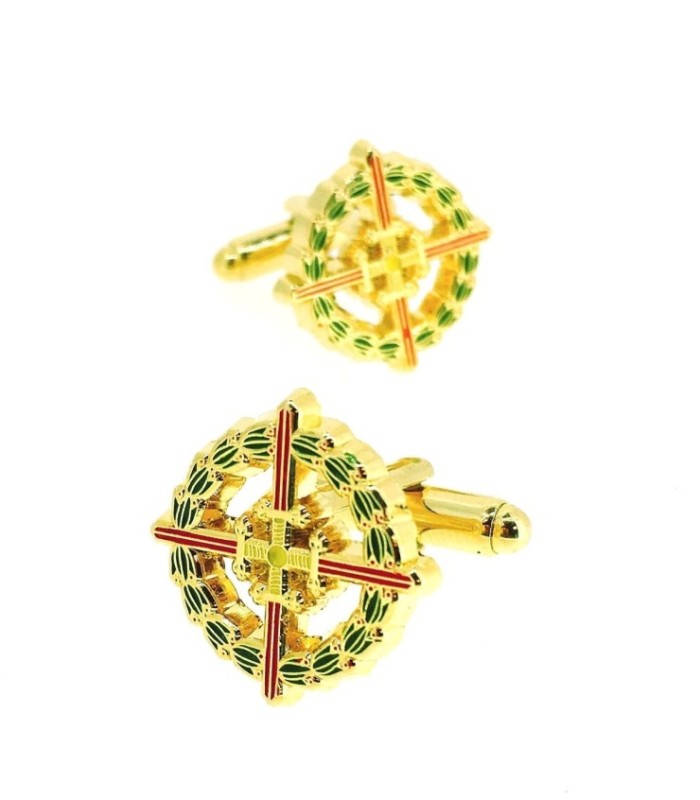 Gemelos para Camisa de la Real y Militar Orden de San Fernando Laureada de San Fernando