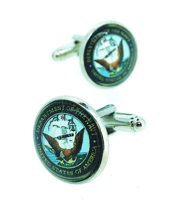 Gemelos para Camisa Department of The Navy United States of America
