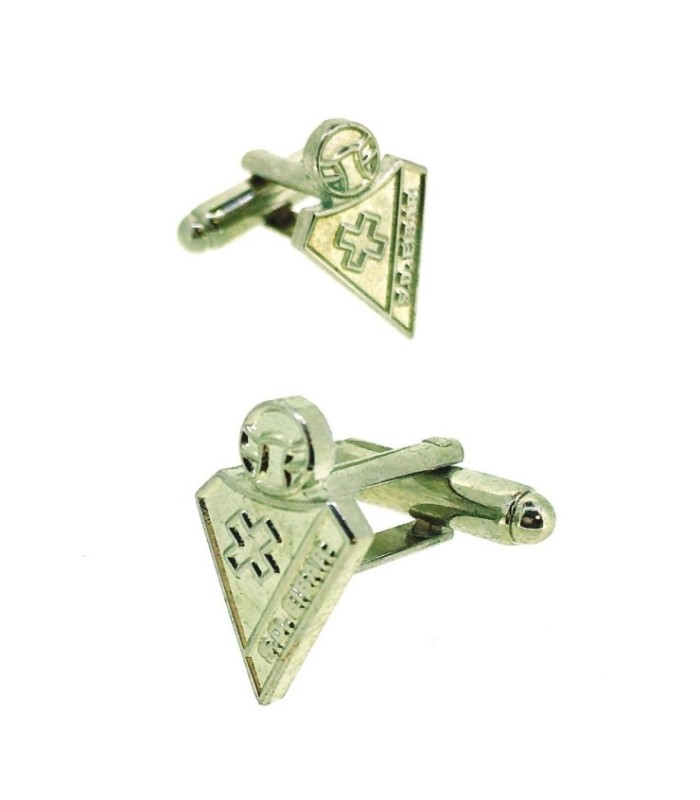 Gemelos para Camisa Eibar Acero