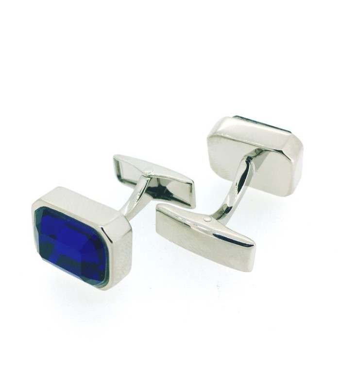 Gemelos para Camisa Elegant Blue Wedding Stone