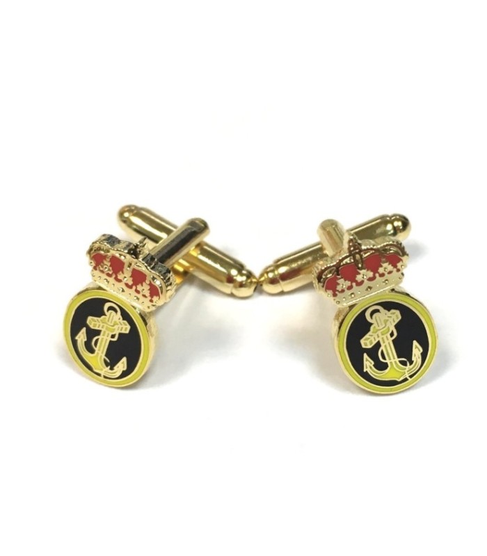 Gemelos para Camisa Emblema Armada Española