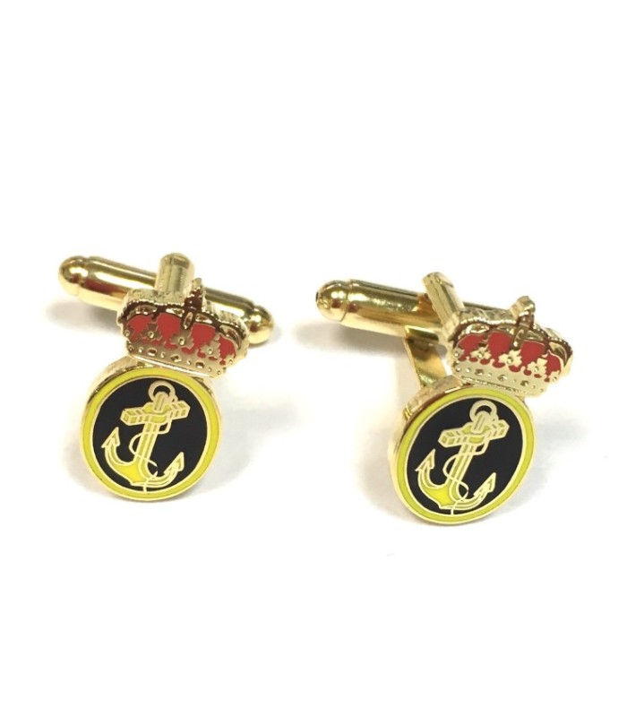 Gemelos para Camisa Emblema Armada Española