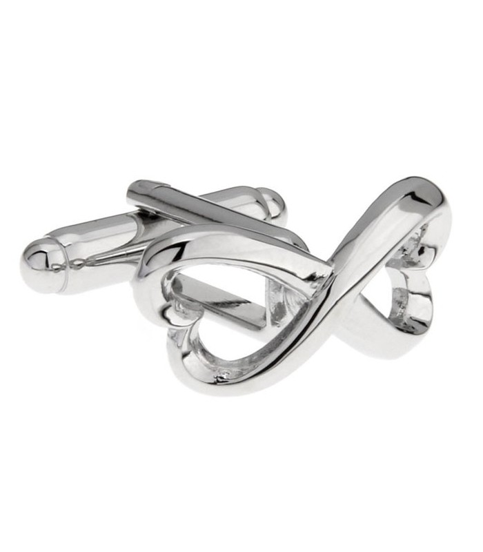 Gemelos para camisa Infinito Corazon