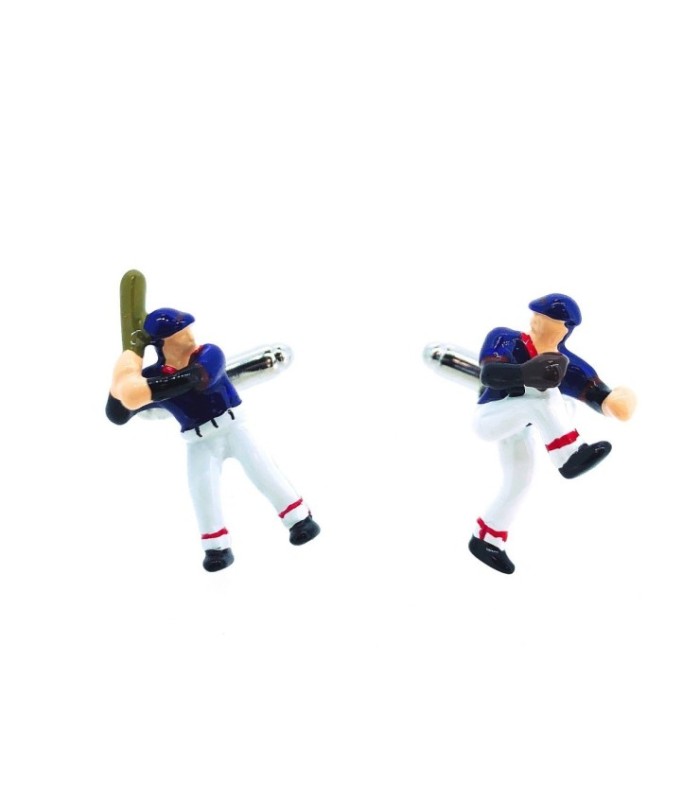 Gemelos para Camisa Jugador de Baseball en 3D