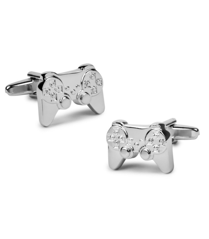 Gemelos para Camisa Mando Consola Acero