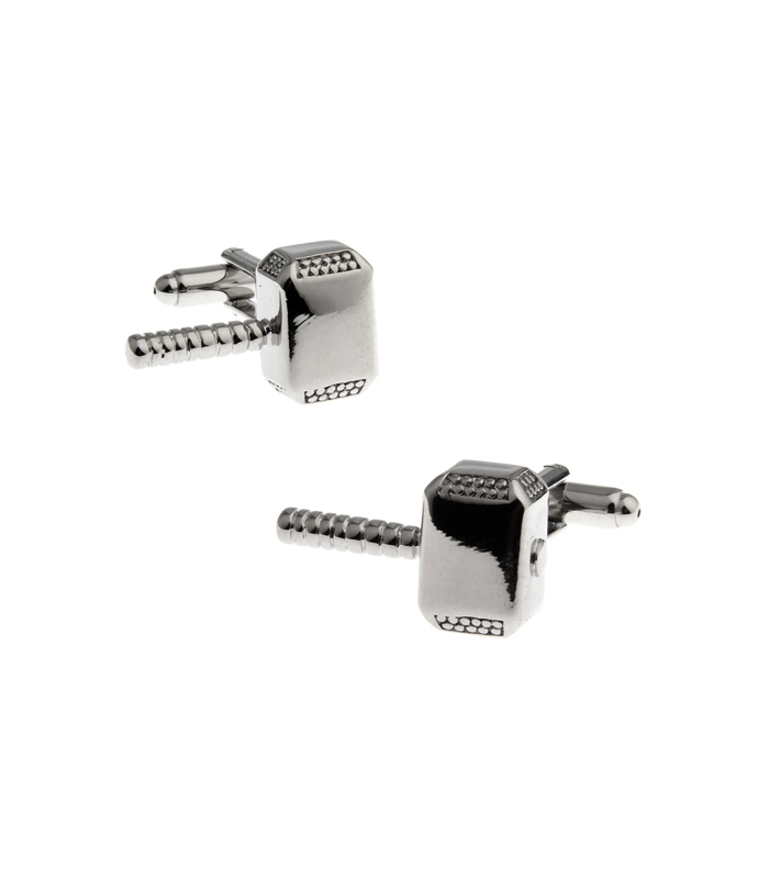 Gemelos para camisa Martillo de Thor Chromado