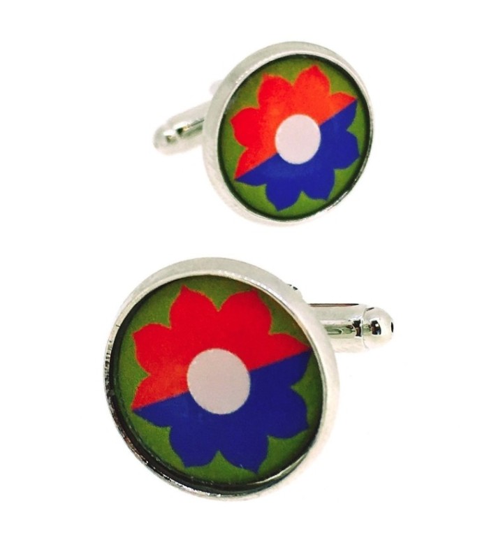 Gemelos para Camisa Novena División de Infantería de los Estados Unidos