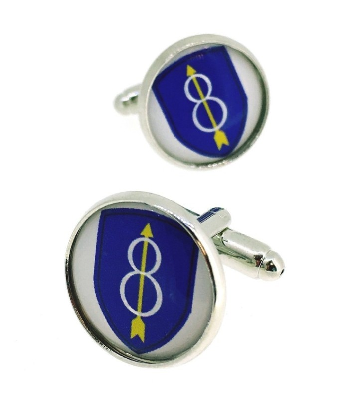 Gemelos para Camisa Octava División de Infantería de los Estados Unidos