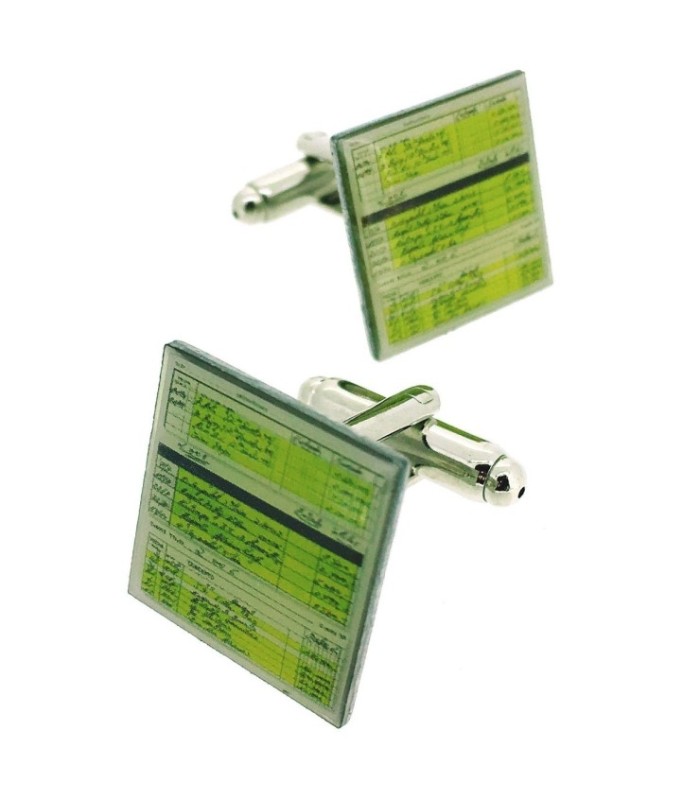 Gemelos para camisa Papeles Barcenas