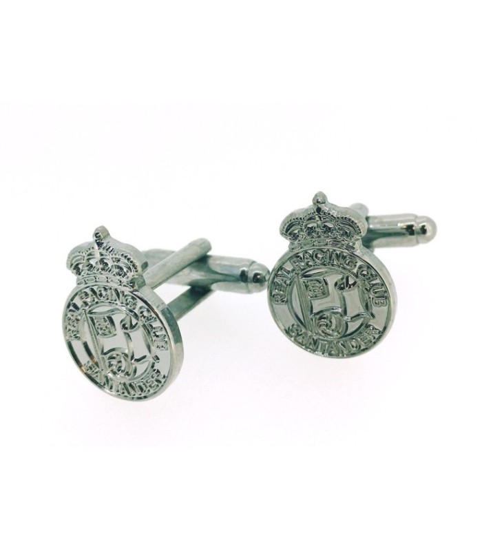 Gemelos para Camisa Real Racing Club de Santander Acero