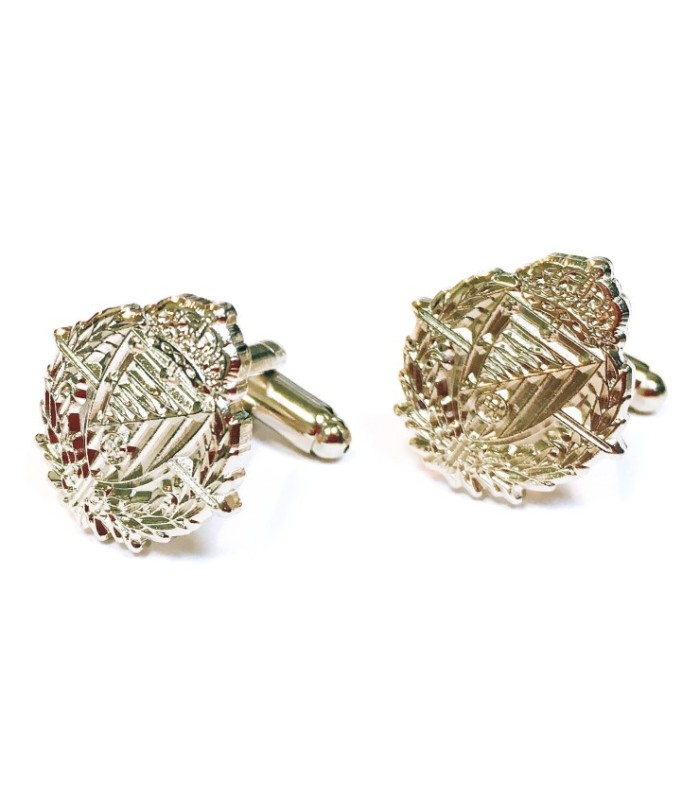 Gemelos para Camisa Real Valladolid Acero