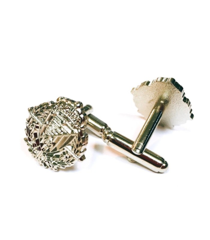 Gemelos para Camisa Real Valladolid Acero