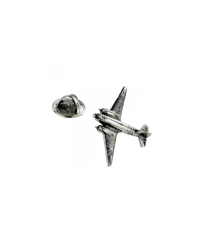 3D Passenger Plane 25x20mm Pin