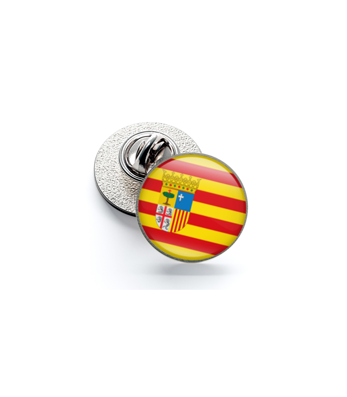 Asturias Flag 16mm Magglass Pin