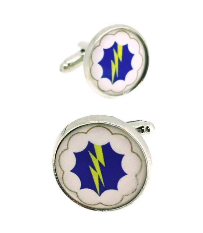 Gemelos para Camisa Novena División Aerotransportada de los Estados Unidos