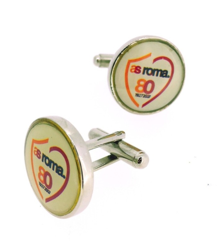 Gemelos para camisa Roma 80 aniversario