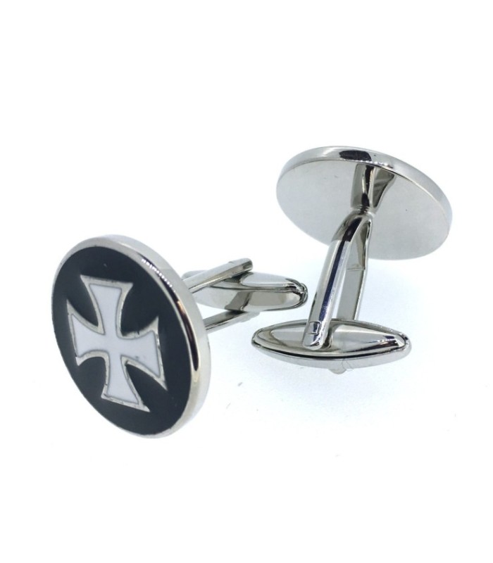 Gemelos para Camisa Rounded Cruz Templaria