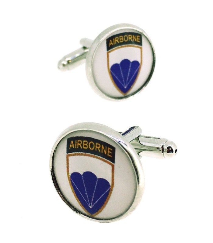 Gemelos para Camisa Sexta División Aerotransportada de los Estados Unidos