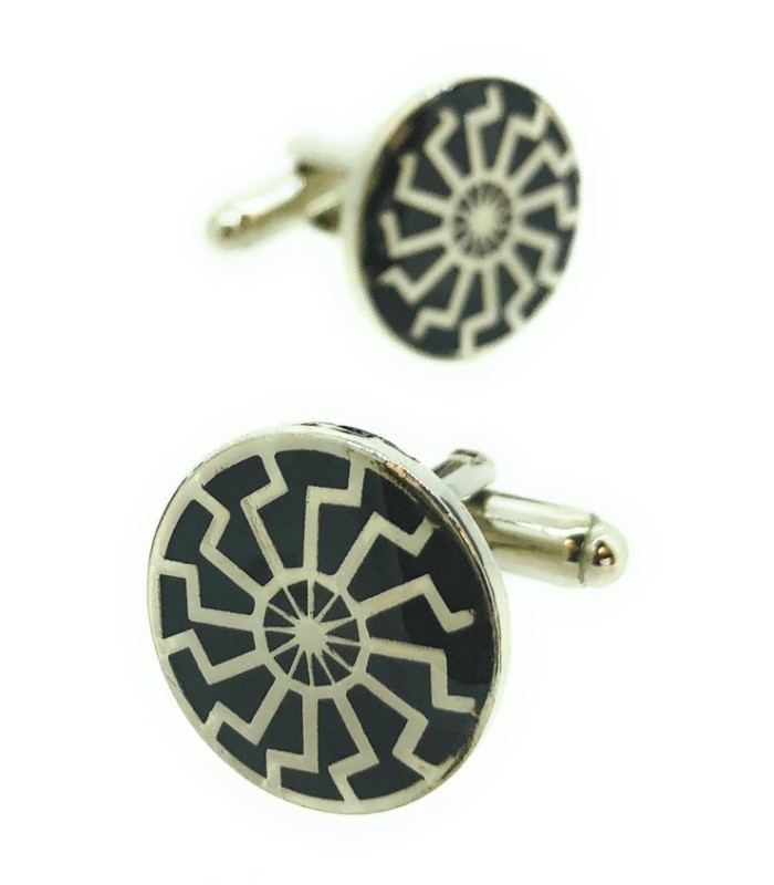 Gemelos para camisa Sol Negro Black
