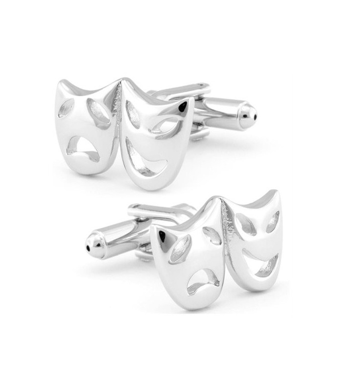 Gemelos para camisa Tragedia Comedia Gemelos Teatro