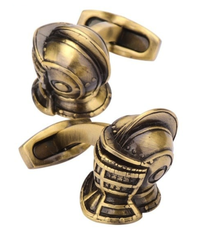 Gemelos para Camisa Yelmo Caballero S.XVI 3D