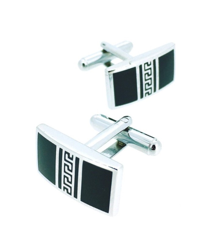 Gemelos para camisas Roman Black