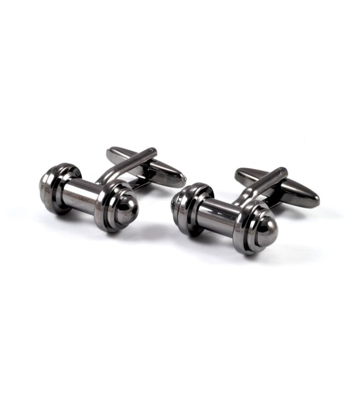 Gemelos Pesas Acero Negro