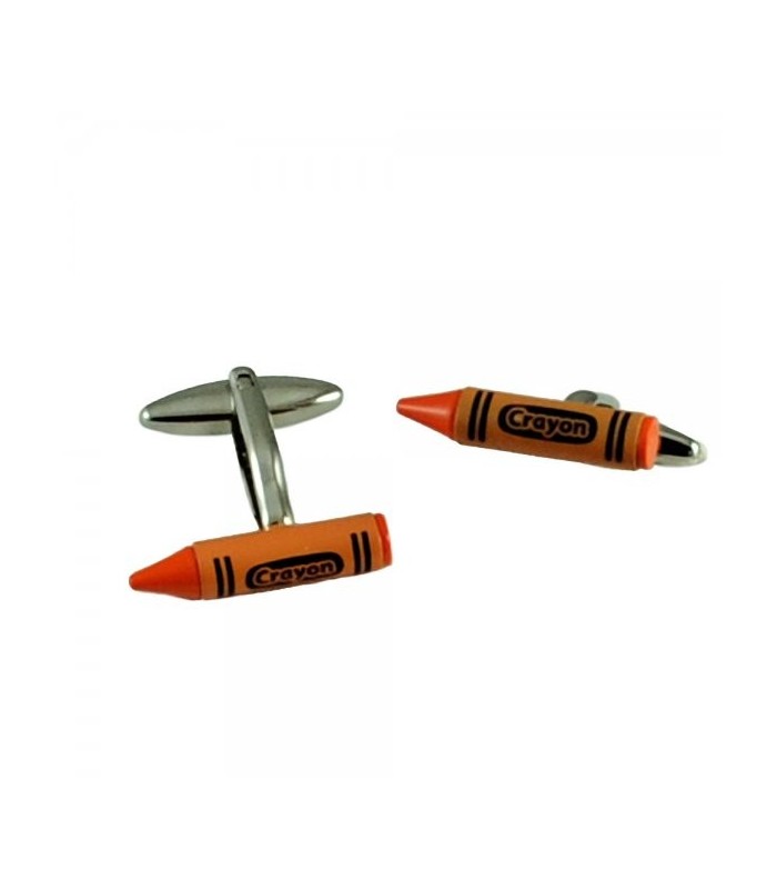 Gemelos Pintura de Cera Naranja - Crayon Orange